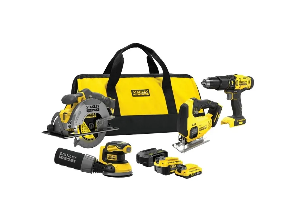 Aku kombinovaná sada 18V 1x 4,0Ah 1x 2,0Ah SFMCK412MDS Stanley FatMax V20