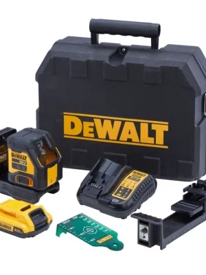 Aku křížový laser 18V 2,0Ah Li-Ion zelený DeWALT DCLE34021D1