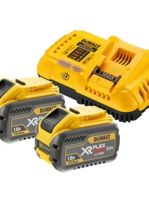 Nabíječka pro zásuvné baterie XR 18 - 54V FLEXVOLT + 2ks baterie 12,0Ah DCB118Y2 DeWALT