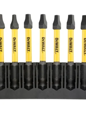 Držák na bity s 7ks čtyřhranných bitů FLEXTORQ 57mm DeWALT DT70824
