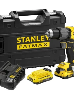 Aku bezuhlíková příklepová vrtačka 18V 2,0Ah Li-Ion SFMCD726D2T Stanley FatMax V20
