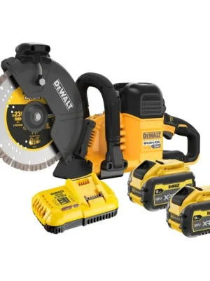 Aku rozbrušovací pila 54V 9,0Ah Li-Ion 230mm XR FLEXVOLT DCS691X2 DeWALT