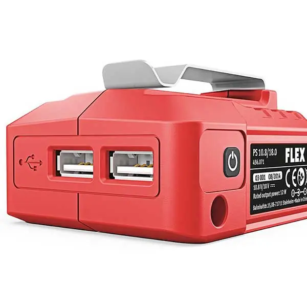 PS 10.8/18.0 Adaptér USB pro akumulátory 10,8/18,0V, Flex