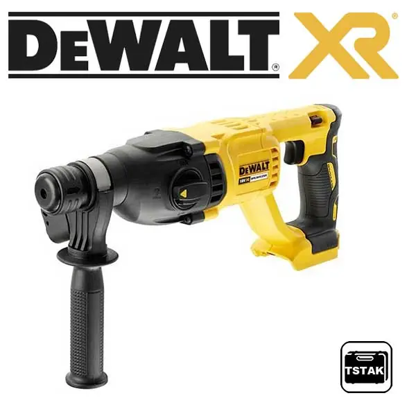 DCH133NT Aku kladivo SDS-Plus kombi bezuhlíkové 18V - pouze tělo, kufr TStak, DeWALT