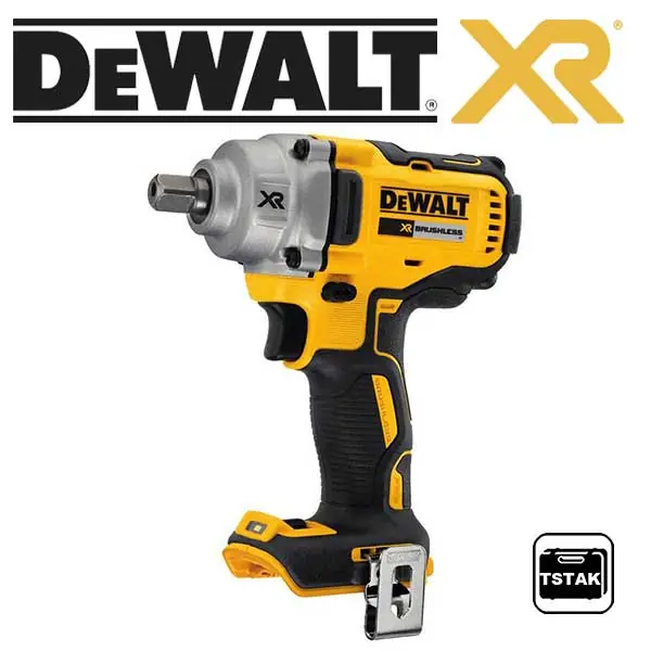 DCF892NT Aku rázový utahovák bezuhlíkový 1/2" 18V - pouze tělo, kufr TStak, DeWALT