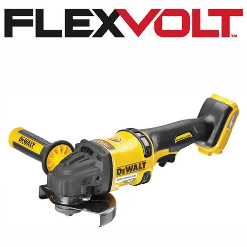 DCG418NT Aku úhlová bruska 125mm 54V Flexvolt - pouze tělo, kufr TStak DeWalt