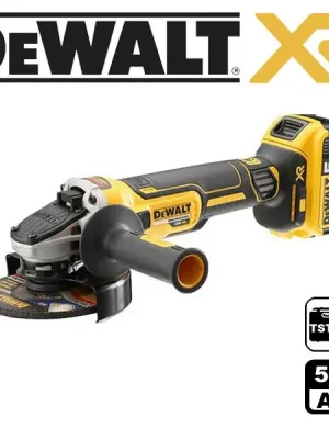 DCG405P2 Aku úhlová bruska 125mm, bezuhlíková 18V 2x 5,0Ah Li-Ion, kufr TStak, DeWALT