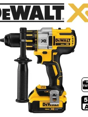 DCD991P2 Aku vrtačka šroubovák bezuhlíková 18V, 2x 5,0Ah Li-Ion, kufr, DeWALT