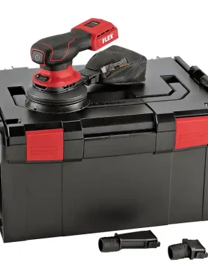 ORE 2-125 18-EC Aku excentrická bruska 125mm, bezuhlíková 18V - pouze tělo, kufr, Flex