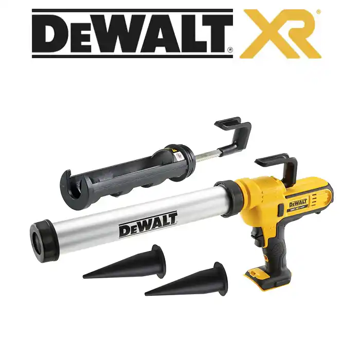 DCE581N Aku výtlačná pistole na silikon 600ml 18V - pouze tělo, DeWALT
