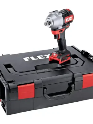 IW 1/2" 750 18.0-EC Aku rázový utahovák bezuhlík 1/2" 18V - pouze tělo, kufr L-BOXX, Flex