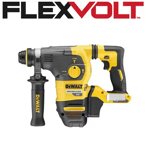 DCH323NT Aku kombi kladivo SDS-Plus 54V Flexvolt - pouze tělo AVC, kufr TStak DeWalt