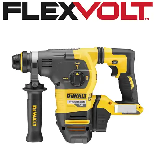 DCH333NT Aku kombi kladivo SDS-Plus 54V Flexvolt - pouze tělo AVC, kufr TStak DeWalt
