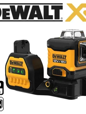 DCE089D1G18 Laser samonivelační kříž, 3x 360° zelený paprsek 18V 1x 2,0Ah Li-Ion DeWALT
