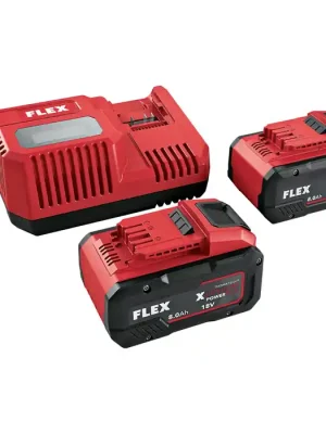 P-Set 18-88 R Sada rychlonabíječka CA 10.8/18.0+ 2x akumulátor 18V 8,0Ah AP 18.0/8.0, Flex
