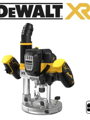 DCW620NT Aku vrchní frézka, bezuhlíková 18V-pouze tělo, elekronika, kufr TStak, DeWALT