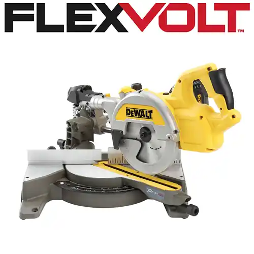 DCS777N Aku pokosová pila 54V Flexvolt 216mm - pouze stroj, XPS světelný systém DeWalt