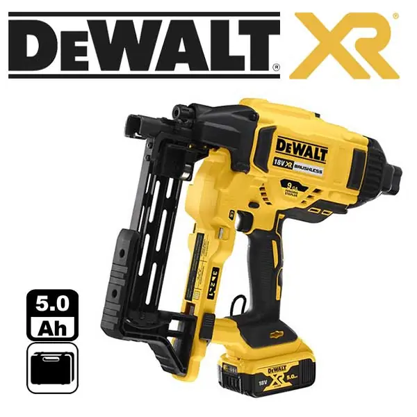 DCFS950P2 Aku sponkovačka bezuhlíková 40-50mm 18V/5,0Ah Li-Ion, kufr, DeWALT