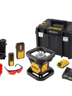 DCE079D1R Laser rotační samonivelační, červený paprsek 18V 1x 2,0Ah Li-Ion DeWALT