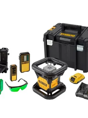 DCE079D1G Laser rotační samonivelační, zelený paprsek 18V 1x 2,0Ah Li-Ion DeWALT
