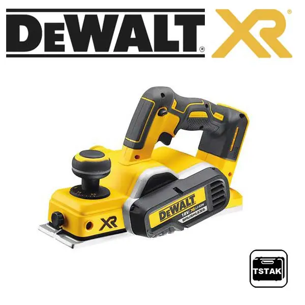 DCP580NT Aku hoblík 18V úběr až 0-2, šířka 82mm - pouze tělo, kufr TStak, DeWALT