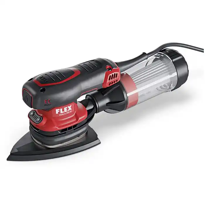 ODE 2-100 EC Set Delta bruska 260 W, 150x100mm, bezuhlíková, regulace, kufr L-BOXX, Flex