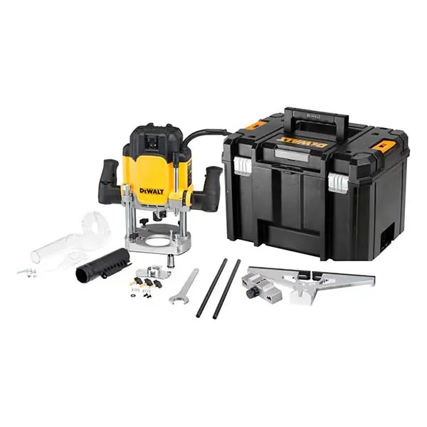 DWE625KT Vrchní frézka 2300W s elektronikou, kufr TStak, DeWalt