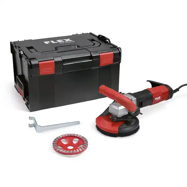 LD 16-8 125 R, Kit Turbo-Jet II Sanační bruska 125mm, 1600W , Flex