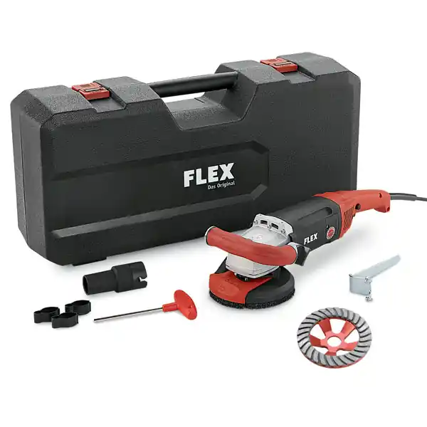 LD 18-7 125R, Kit Turbo-Jet Sanační bruska 125mm, 1800W , Flex