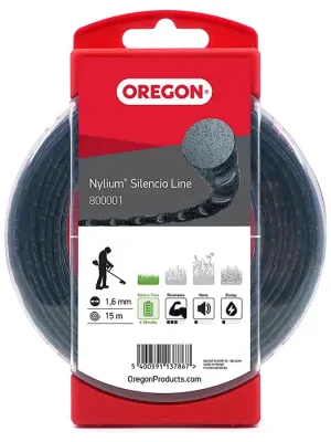 Struna do strunové sekačky 1,6mm x 15m, 800001 Nylium Silencio Line, Oregon