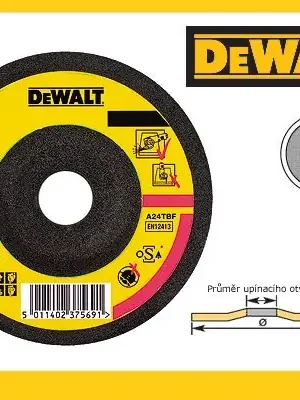 Kotouč brusný na ocel 180x6,0x22,2mm - DT3422 DeWalt - Doprodej (11ks)