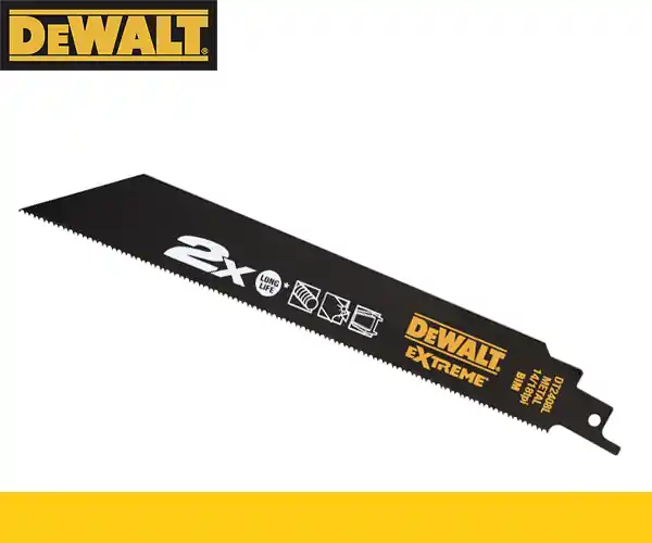DT2408L pilky do mečové pily, 203mm, Extreme kov, armatury, trubky, profily DeWalt