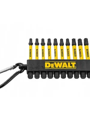Sada bitů T20, T25, T30 - 50mm Extreme Impact Torsion, 10ks karabina DT7275 DeWalt