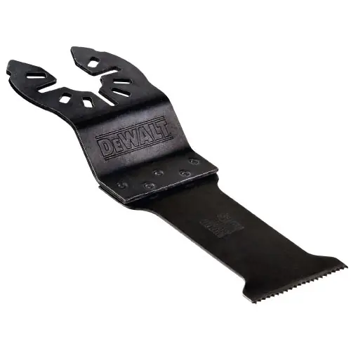 DT20701 oscilační nástroj, pilový list 30x43mm, dřevo s hřebíky, DeWALT