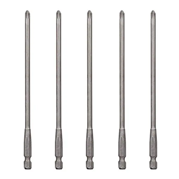 DT20425 bit PH2, PR2 prodloužený do sádrokartonových šroubováků, 5ks, DCF6202 DeWALT