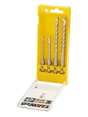 Sada vrtáků do betonu, SDS-Plus 4 dílná, DT9700, DeWalt