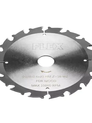 D128x1,0x20 HM Z=16 WZ Pilový kotouč 128x20mm, SK16 ATB, univerzální řez, Flex