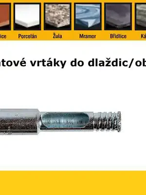 Diamantový vrták 07mm do dlaždic DT6039, DeWalt