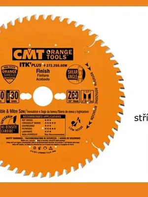 Pilový kotouč 216x1,8x30mm, SK48 ATB, -5° pro příčný řez, CMT