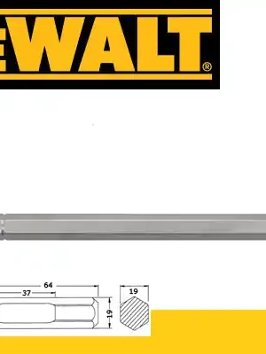 Sekáč špičatý šestihran 19mm, 600mm - DT6941 DeWalt