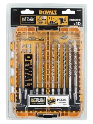 Sada vrtáků do betonu, SDS-Plus 10 dílná, DT70753, DeWalt