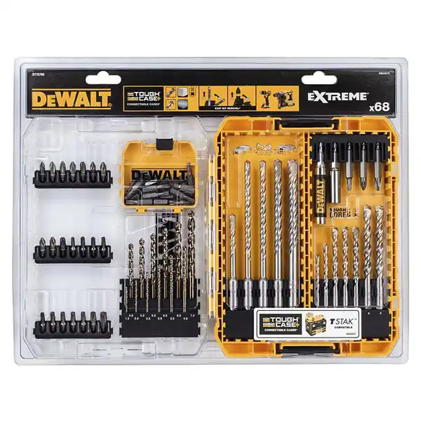 Sada nástrojů mix, 68 dílná DT70760, DeWalt