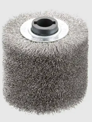 BW-INOX D100/85 Kartáč válcový 100/085/19,0mm, Drátěný kartáč ušlechtilá ocel, Flex