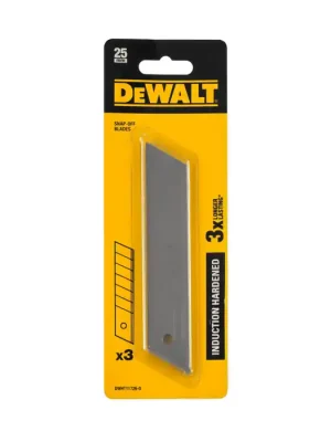 Indukčně kalená odlamovací čepel 25 mm – 3 ks DWHT11726-0 DeWALT