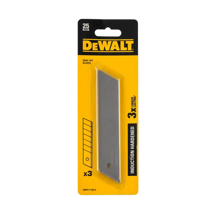 Indukčně kalená odlamovací čepel 25 mm – 3 ks DWHT11726-0 DeWALT