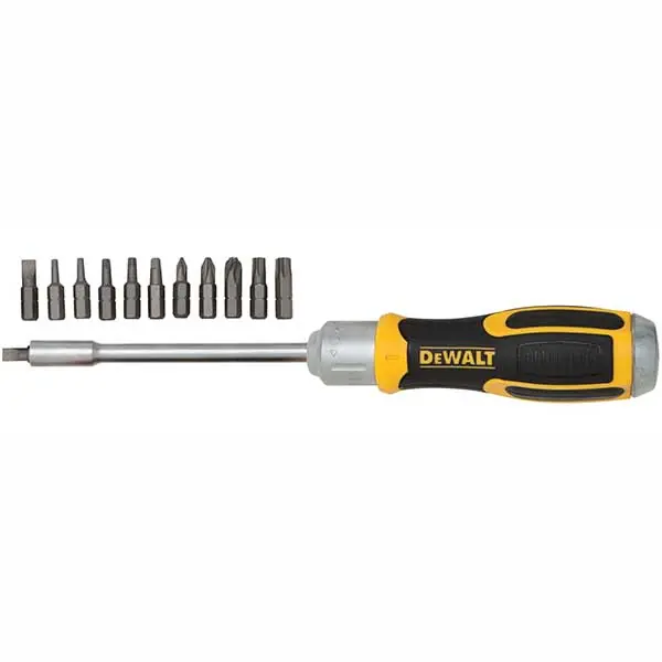 Šroubovák s ráčnou, včetně šroubovacích nástavců - mix DWHT69233-0 DeWALT