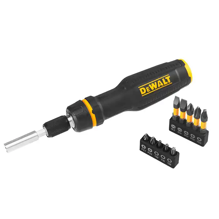 Šroubovák s ráčnou FULLFIT, včetně šroubovacích nástavců DWHT68001-0 DeWALT