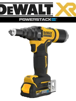 DCF403E1GT Aku nýtovací kleště 18V 1x 1,7Ah Li-Ion, 4,8mm, kufr TStak, POWER DeWALT