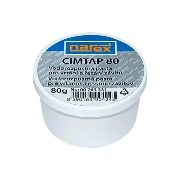 Pasta řezná pro vrtáky CIMTAP 80g, NAREX 00763331 Narex