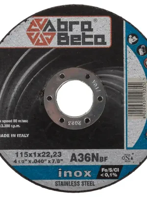 Kotouč tenký řezný na nerezovou ocel 115 x 1 mm